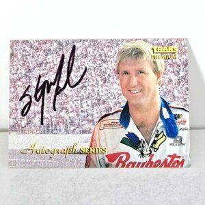 Sterling Marlin Autographed Nascar Trading Card Traks Rare Insert 1 of 3500 Rare
